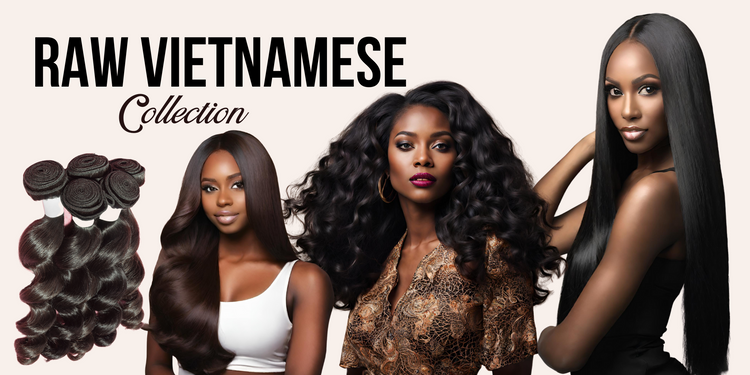 Luxury high quality handmade raw human hair wigs made with top quality Raw Vietnamese hair 